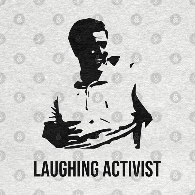 Laughing Activist Green Shirt Guy by sheepmerch